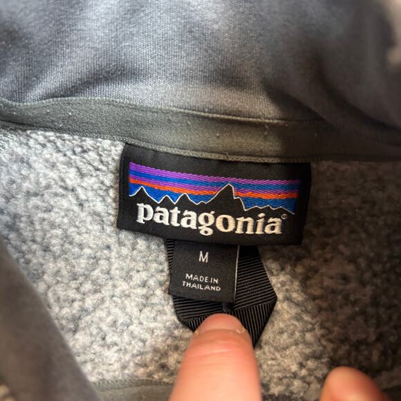 Patagonia Better Sweater 1/4 Zip Pullover Sweater Jacket Men's M Gorpcore - Picture 4 of 9